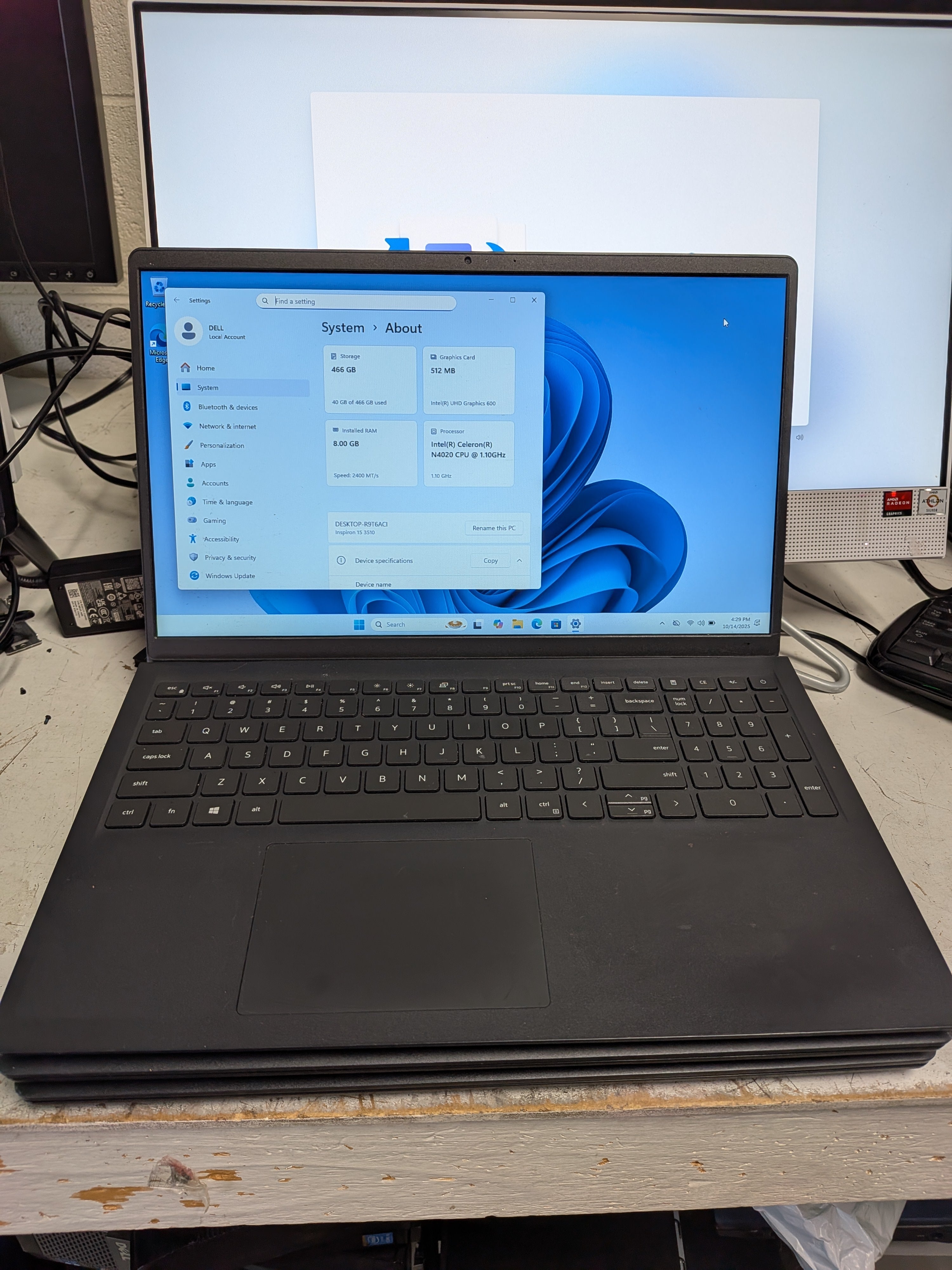 Dell Inspiron windows 11 64 bit laptop